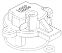 Obrazek Z3060030003 (3367) ZAWÓR ELEKTROMAGNETYCZNY DV-2 (NIEBIESKI)